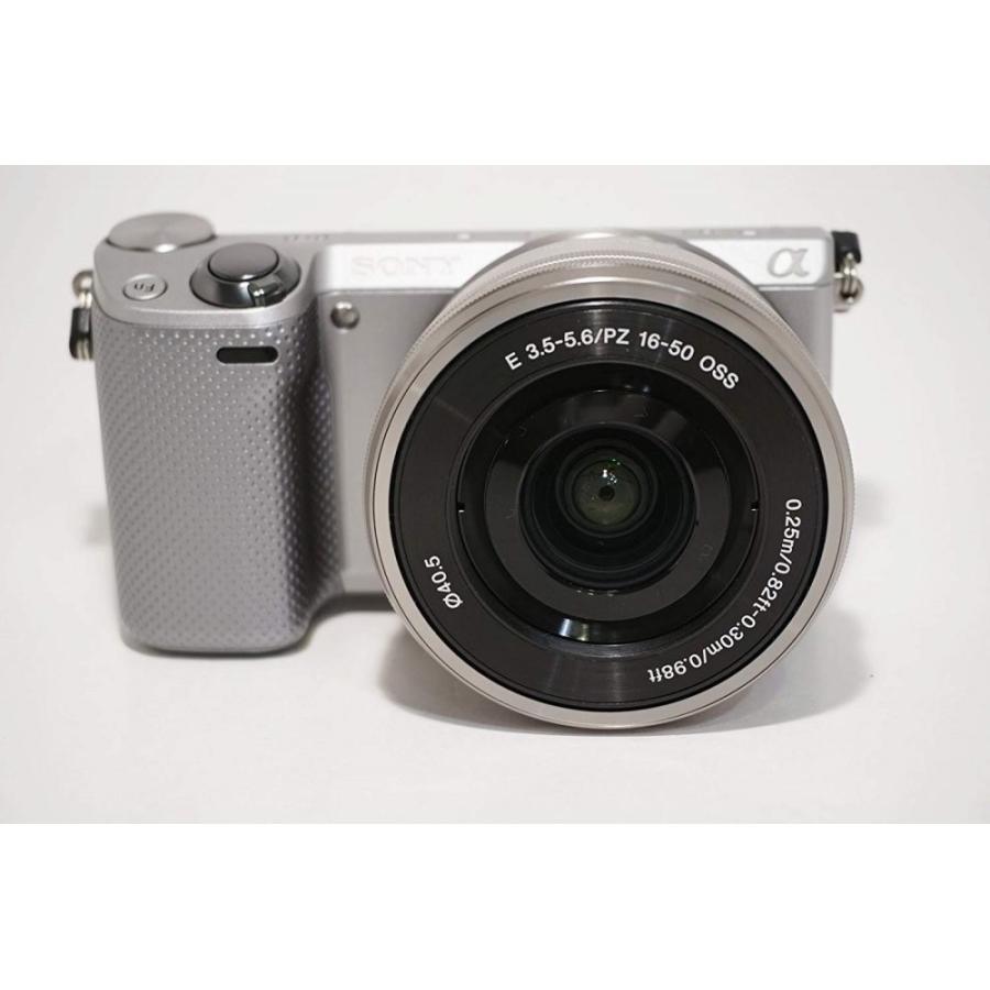 SONY ソニー α NEX-5R パワーズームレンズキット シルバー NEX
