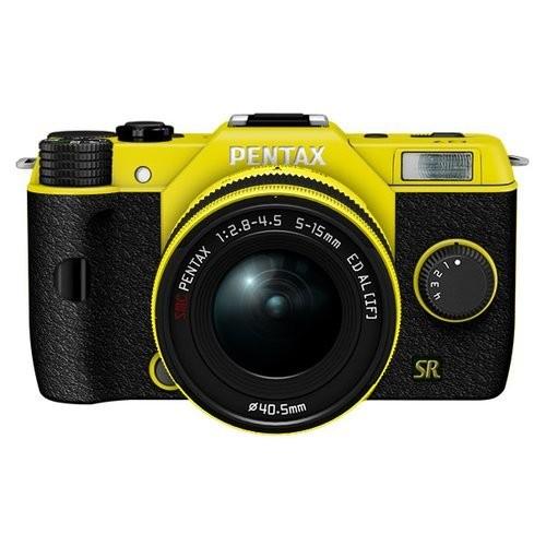 ペンタックス PENTAX Q7 ズームレンズキット イエロー SDカード付き 