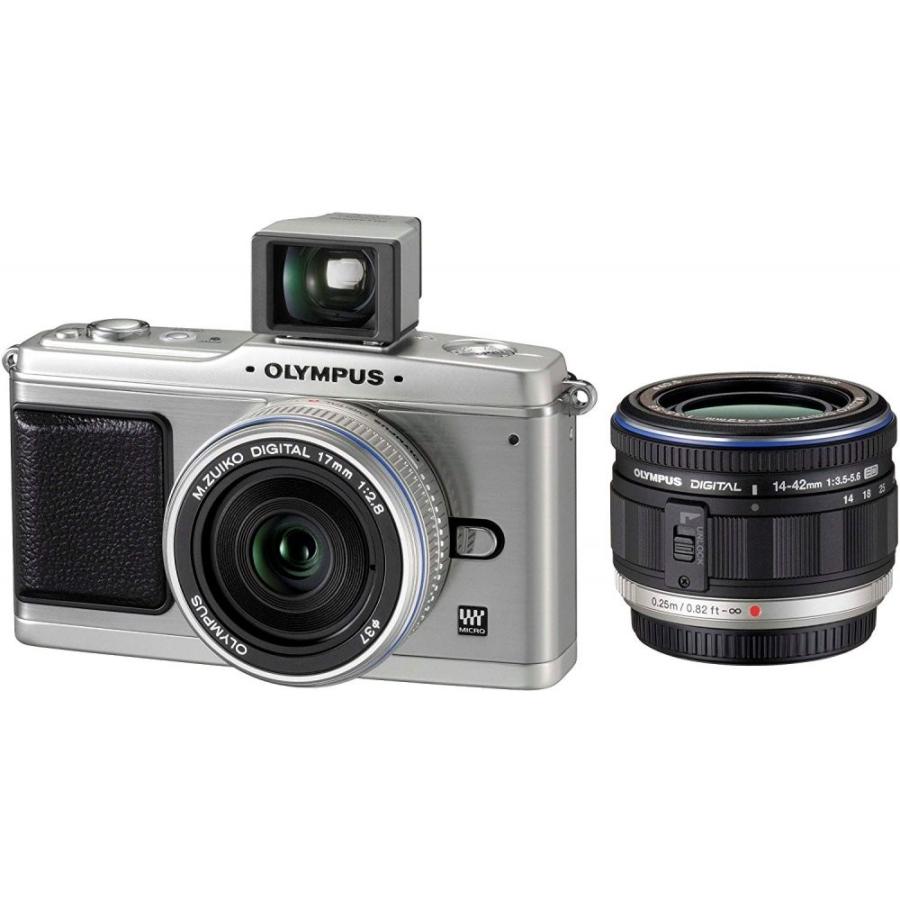 訳あり オリンパス ミラーレス一眼カメラ E-P1 レンズキット OLYMPUS オリンパス（OLYMPUS） OLYMPUS E-P1 レンズキット シルバー 良品 動作