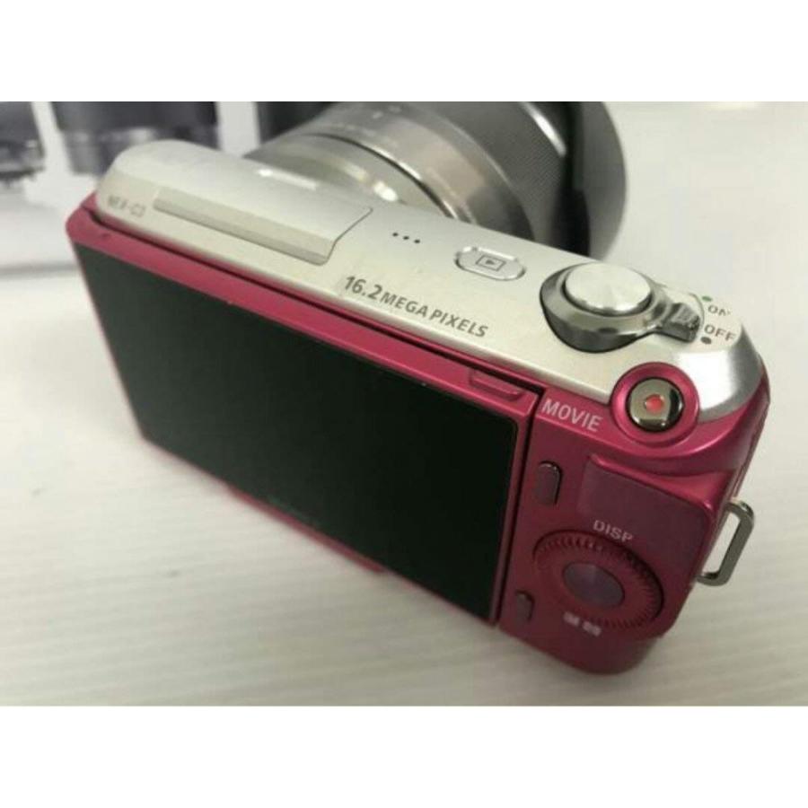 SONY ソニー α NEX-C3 ズームレンズキット ピンク SDカード付き