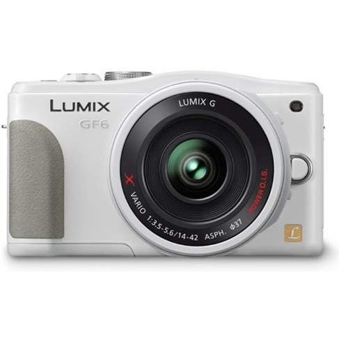 パナソニック Panasonic GF6 レンズキットホワイト DMC-GF6X-W SD 