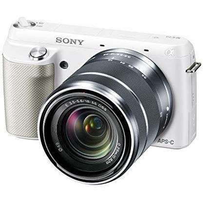 SONY NEX-F3 ホワイト 、レンズ付き
