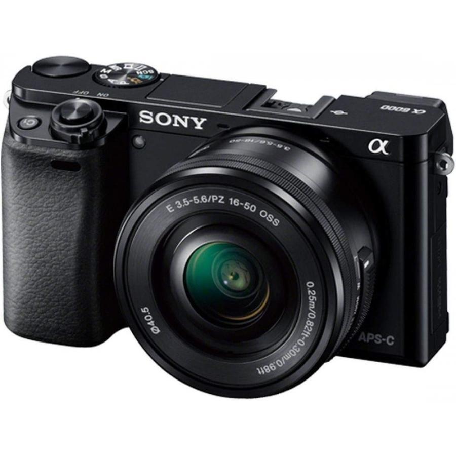 Sony α6000 パワーズームレンズキット　ILCE-6000L Bブラック SONY ソニー α6000 パワーズームレンズキット ブラック ILCE
