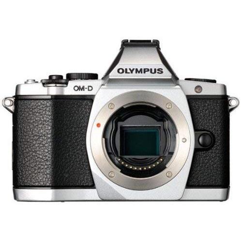 オリンパス（OLYMPUS） OLYMPUS OM-D E-M5 シルバー ボディ 良品 動作