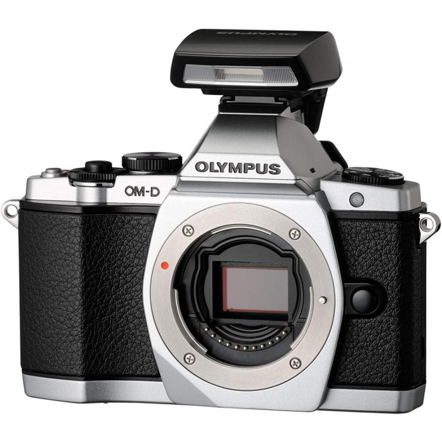 【美品・動作確認済】OLYMPUS OM-D E-M5 ボディ＋グリップ付 オリンパス（OLYMPUS） OLYMPUS OM-D E-M5 シルバー ボディ 良品 動作