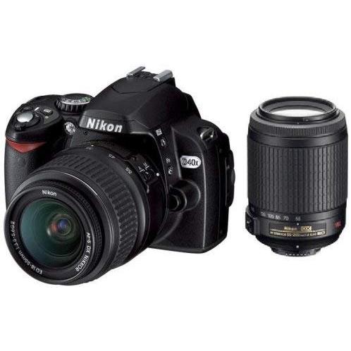 ニコン Nikon D40X ダブルズームキット D40XWZ SDカード付き
