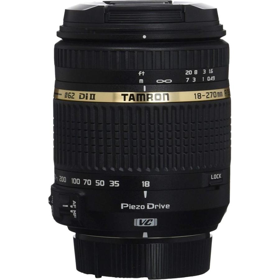 タムロン TAMRON 高倍率ズームレンズ 18-270mm F3.5-6.3 DiII VC PZD ニコン用 APS-C専用 B008N <プレゼント包装承ります>｜camera-fanksproshop