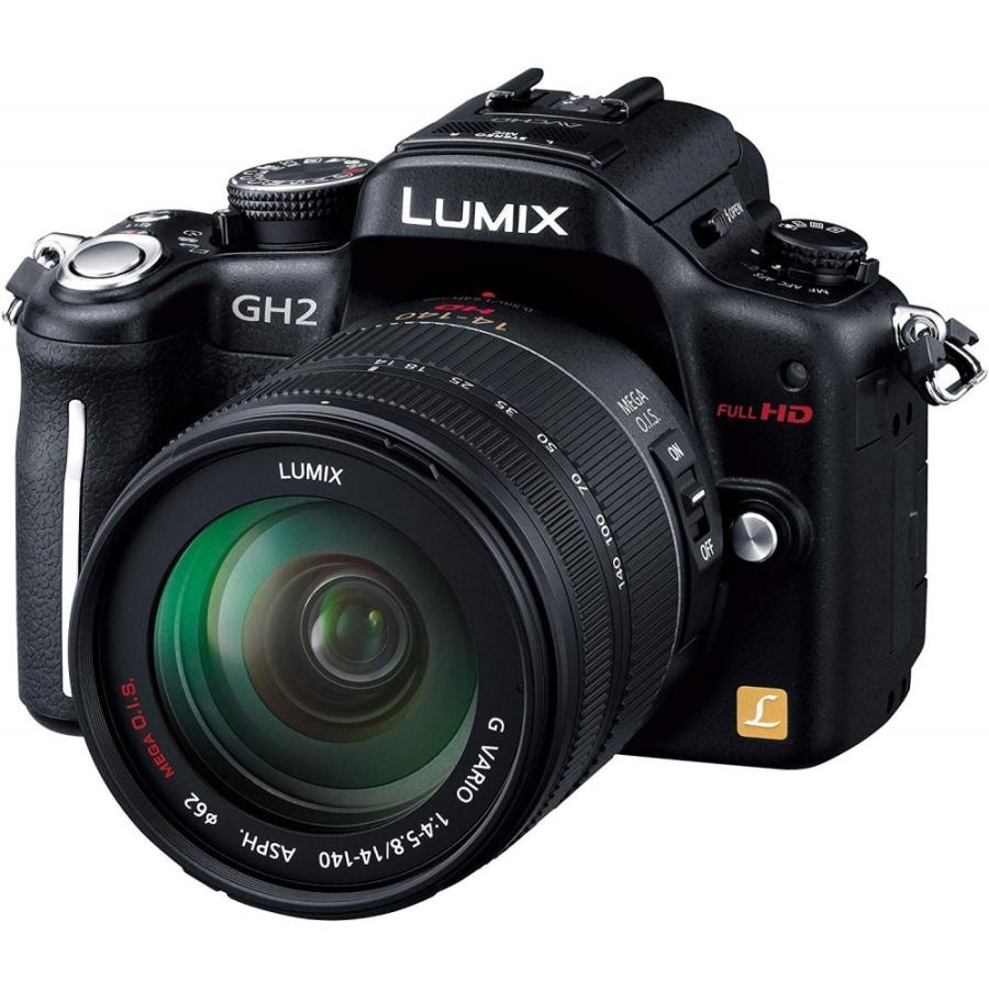 パナソニック Panasonic GH2 レンズキット 高倍率ズームレンズ付属 ブラック <プレゼント包装承ります>