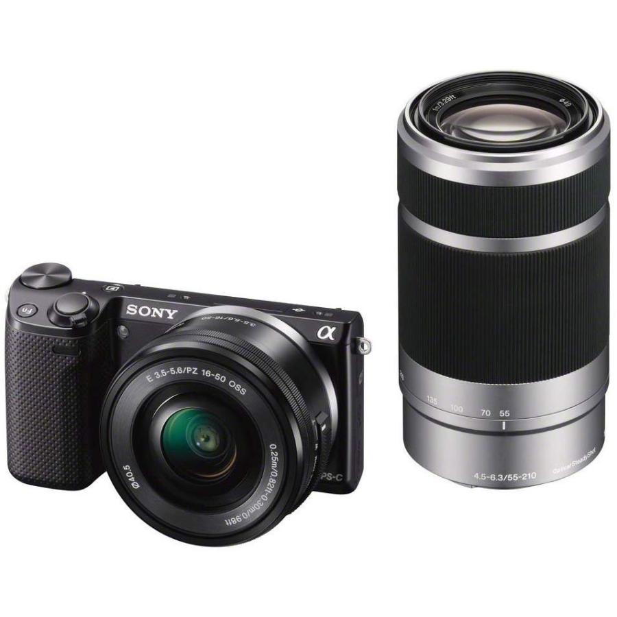 SONY ソニー α NEX-5R ダブルズームレンズキット ブラック NEX-5RY/B 