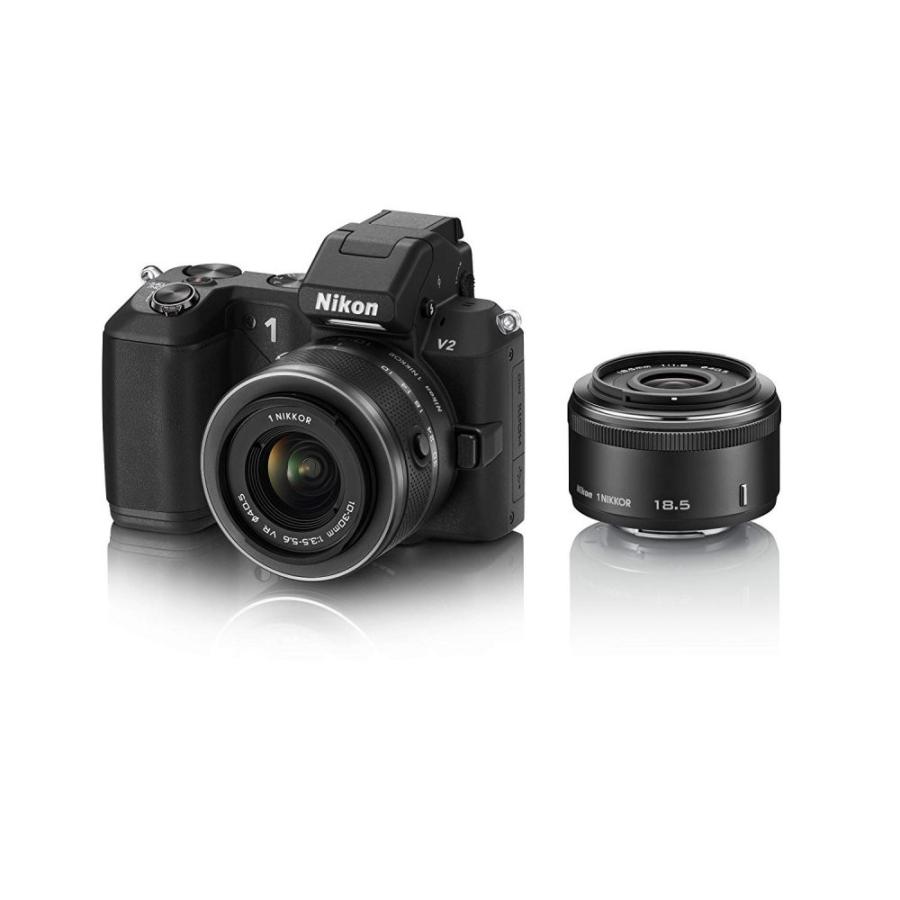 ニコン Nikon V2 ダブルレンズキット ブラック <プレゼント包装承り