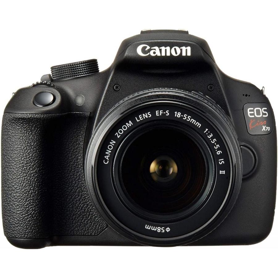 【動作確認済】Canon EOS Kiss X70 一眼レフカメラ レンズ付き キヤノン（Canon） Canon EOS Kiss X70 レンズキット 良品 動作確認