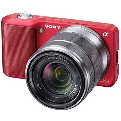 SONY（ソニー） α NEX-3 ズームレンズキット レッド 良品 動作確認済み