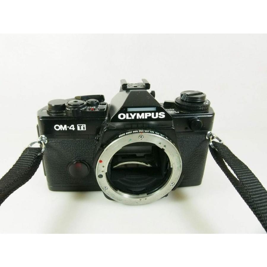 OLYMPUS OM-4 Ti フィルムカメラ Olympus OM-4 Ti Black SLR 35mm Titanium film camera 1.8/50mm Zuiko kit
