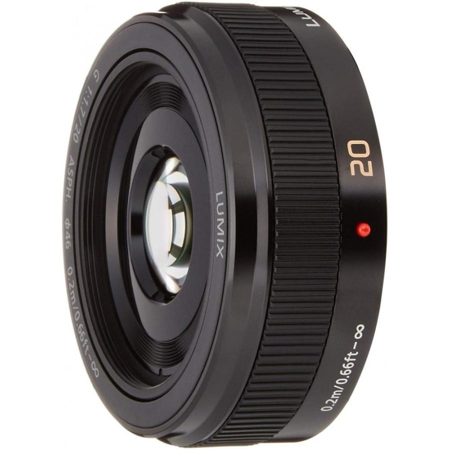 パナソニック Panasonic 単焦点レンズ G 20mm/F1.7 II ASPH. ブラック H-H020A-K