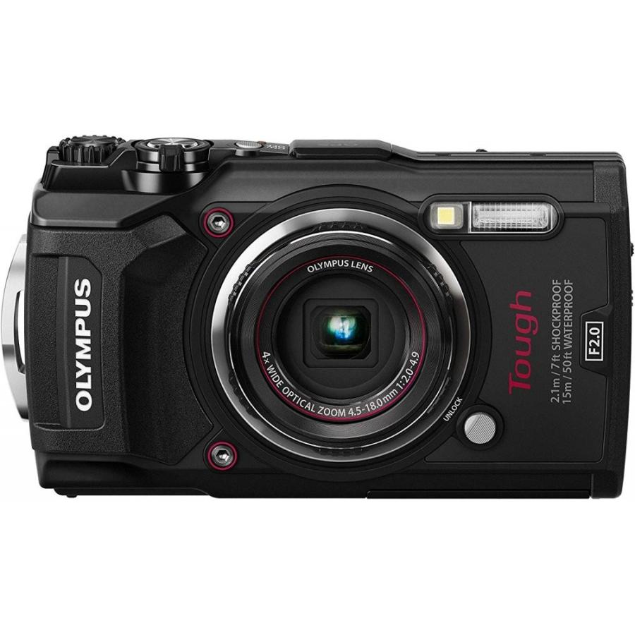 【動作確認済み】OLYMPUS TOUGH TG-5 CONTAX（コンタックス） OLYMPUS Tough TG-5 ブラック 良品 動作確認
