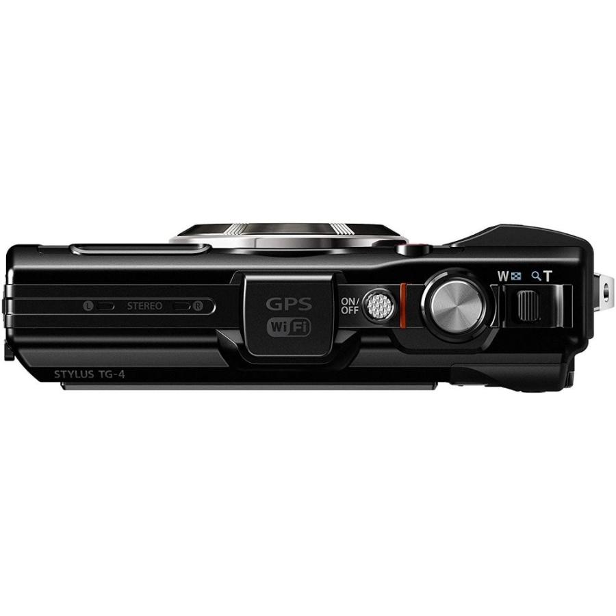 【良品】OLYMPUS STYLUS TG-4 Tough 動作品 CONTAX（コンタックス） OLYMPUS STYLUS TG-4 Tough ブラック 良品