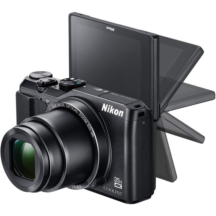 ニコン Nikon COOLPIX A900 光学35倍ズーム 2029万画素 ブラック