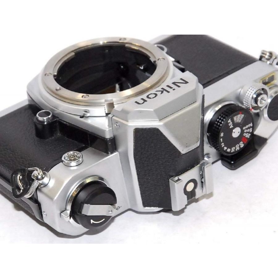 美品 NIKON FM シルバー フィルムカメラ CONTAX（コンタックス） Nikon フィルムカメラ FM シルバー 良品 動作