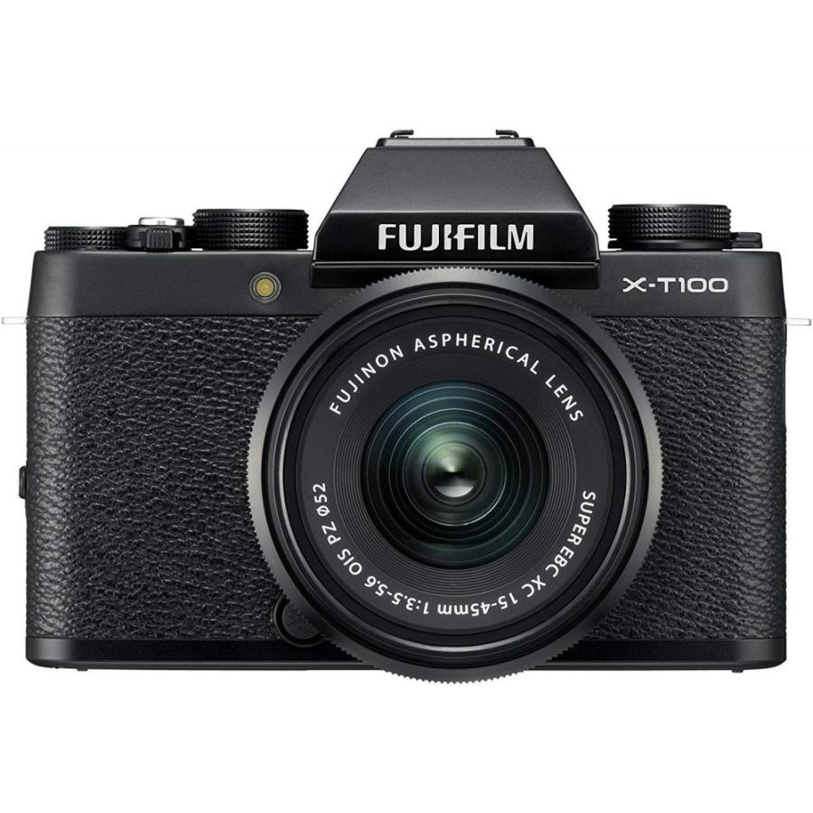 美品　FUJIFILM X-T100 レンズキット FUJIFILM（フジフイルム） フジフィルム X-T100レンズキット ブラック