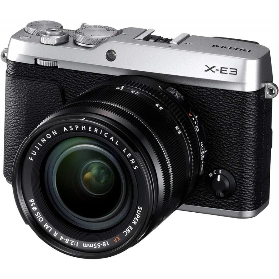 フジフィルム FUJIFILM X-E3レンズキットシルバー X-E3LK-S SDカード 