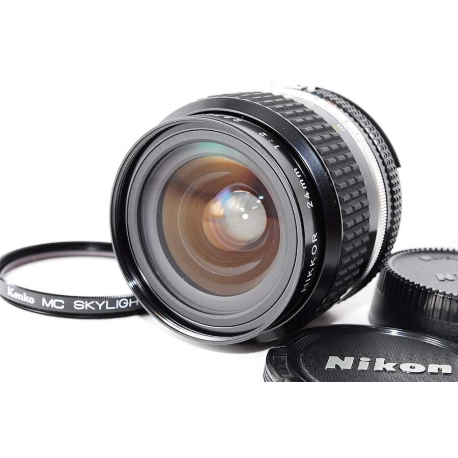 ニコンNikon Ai-S 24mm f/2 SIC後期 動作確認済 CONTAX（コンタックス） Nikon Ai-S 24mm F2 良品 動作確認済み 1ヶ月
