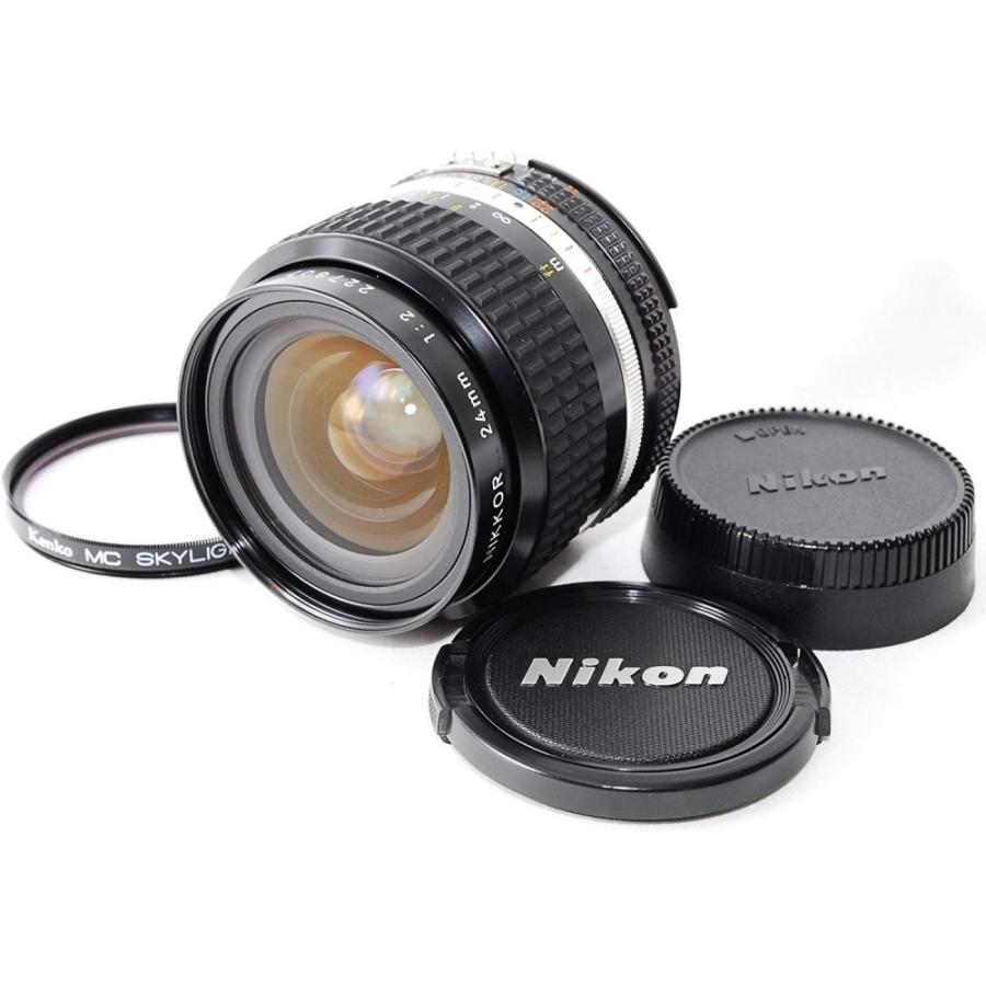 【中古】「非常に良い」NIKON Ai-S 24mm F2 CONTAX（コンタックス） Nikon Ai-S 24mm F2 良品 動作確認済み 1ヶ月