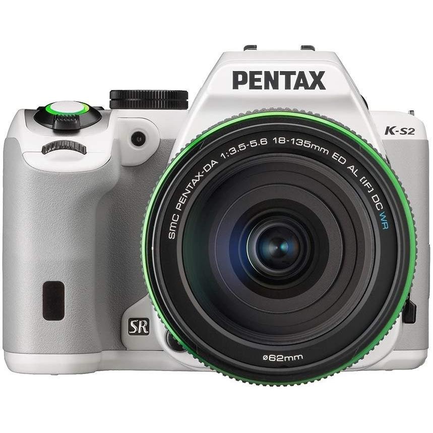 ペンタックス PENTAX K-S2 DA18-135mmWRレンズキット ホワイト SDカード付き <プレゼント包装承ります>｜camera-fanksproshop