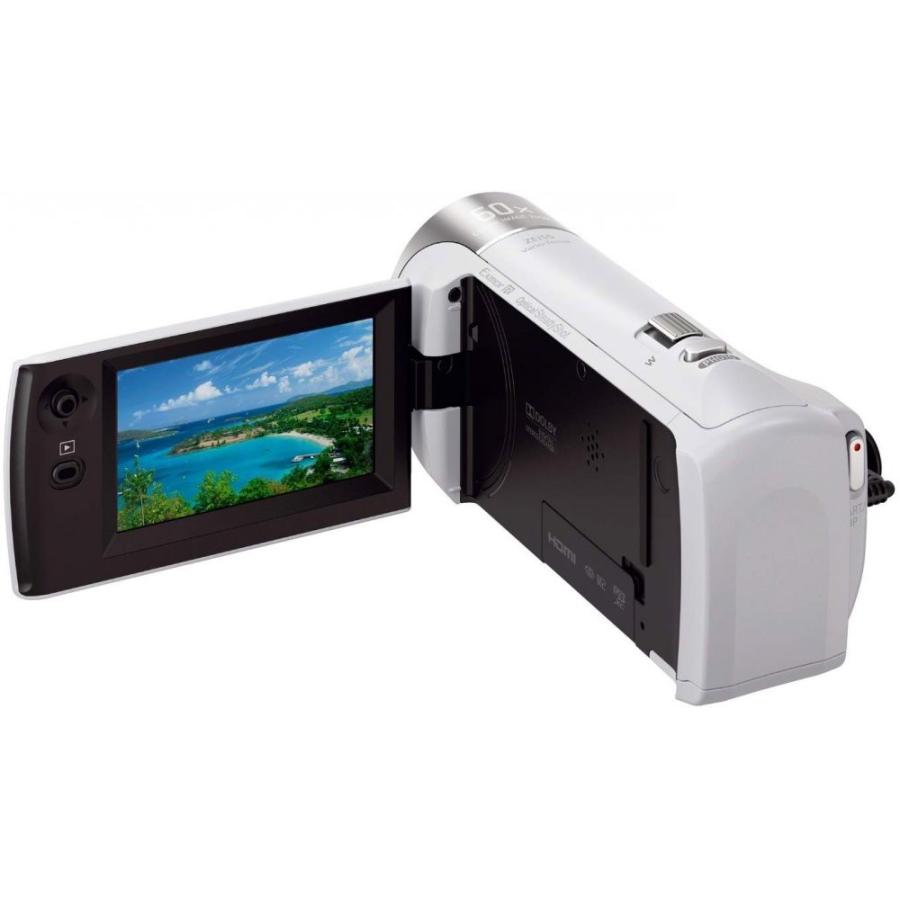 ソニー SONY ビデオカメラ HDR-CX470 32GB 光学30倍 ホワイト Handycam HDR-CX470 W :2048