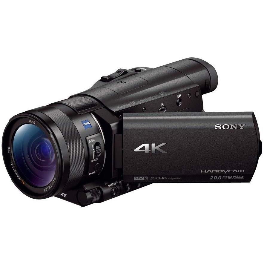 美品 SONY FDR-AX100 4Kビデオカメラ 動画撮影対応 動作確認済 CONTAX（コンタックス） SONY FDR-AX100 4K 光学12倍 ビデオカメラ