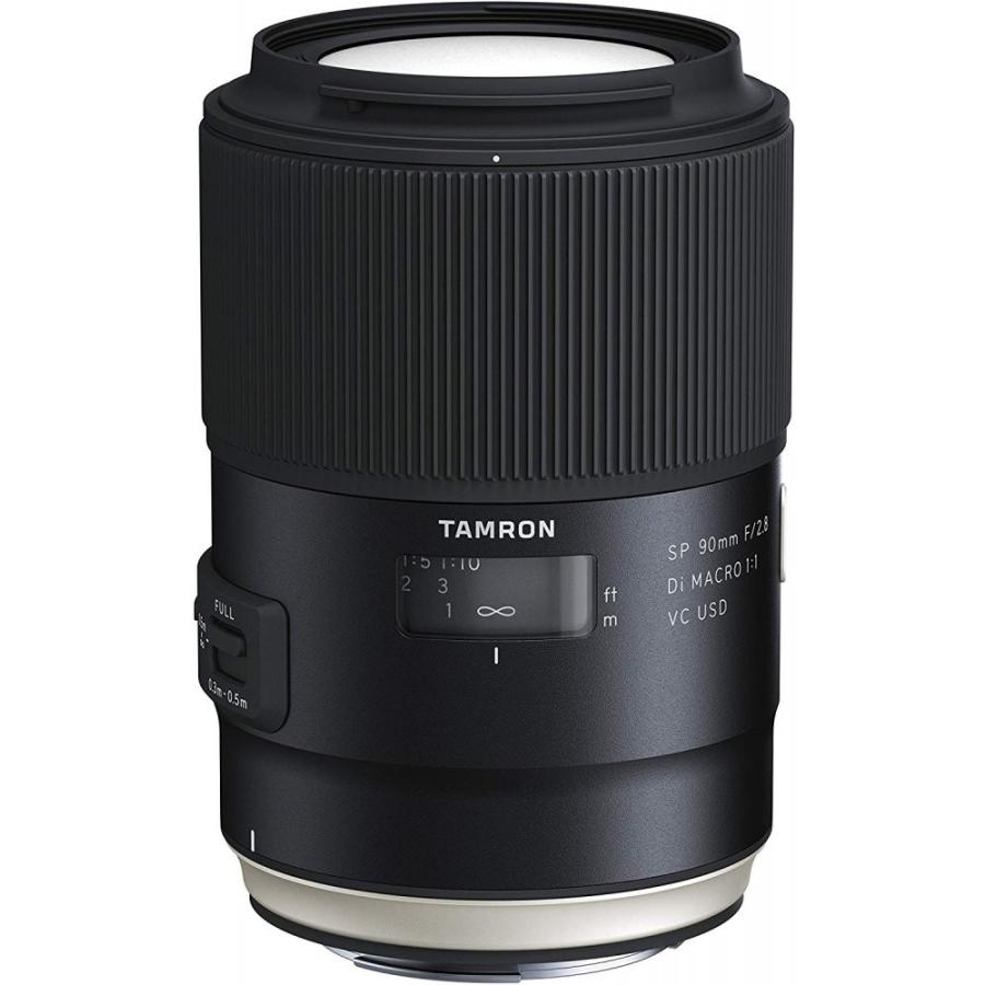 タムロン TAMRON 単焦点マクロレンズ SP90mm F2.8 Di MACRO 11 VC USD キヤノン用 フルサイズ対応