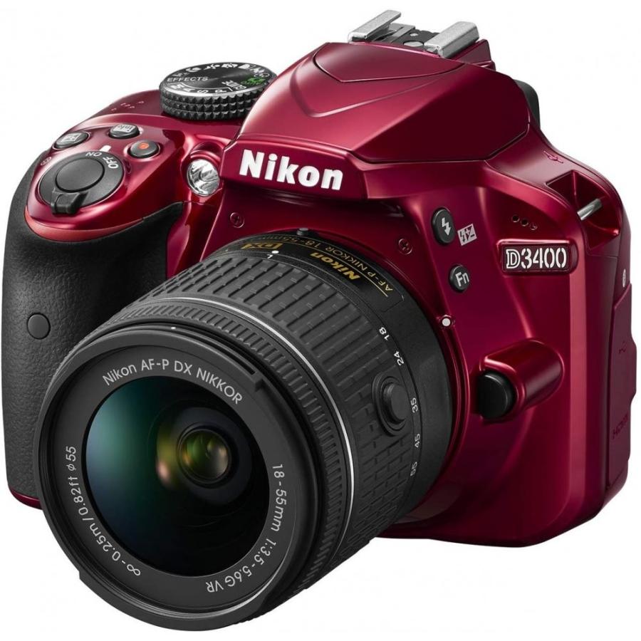 ニコン（Nikon） Nikon D3400 ダブルズームキット レッド D3400WZRD 