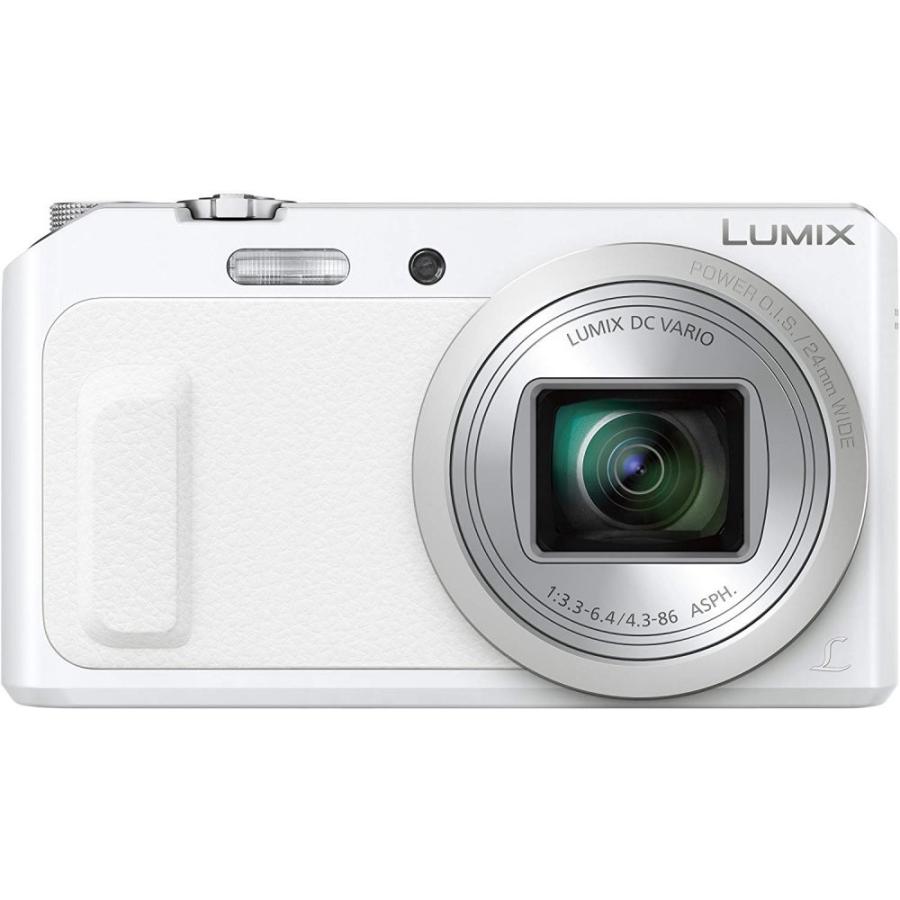 m*g様 O19736 Panasonic DMC-TZ57 ホワイト デジタル Panasonic Lumix TZ57 20X 15 MP Digital Camera White DMC-TZ57