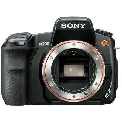 SONY DSLR-A230 ボディ DT55-200mm F4-5.6 SAM SONY DSLR-A230 Body