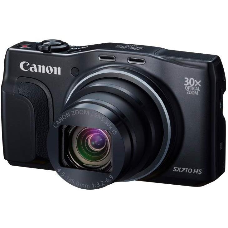 CONTAX キヤノン Canon PowerShot SX710 HS ブラック 光学30倍ズーム 