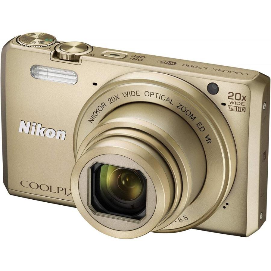 Nikon デジタルカメラ COOLPIX S7000 20倍ズーム 1605万画素 ゴールド S7000GL qqffhab Amazon | Nikon デジタルカメラ COOLPIX S7000 20倍ズーム 1605
