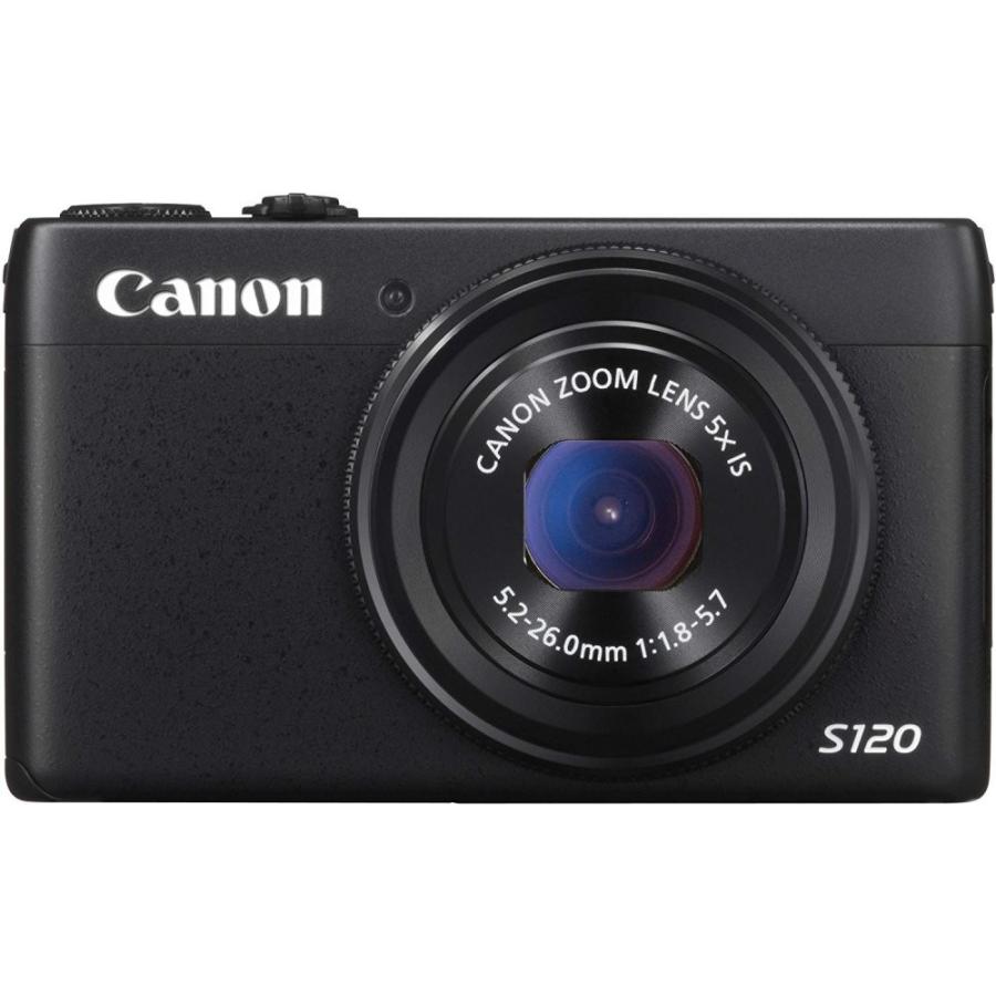 【美品✨】Canon PowerShot S120 コンデジ 動作品 CONTAX（コンタックス） Canon PowerShot S120 ブラック 良品 動作確認
