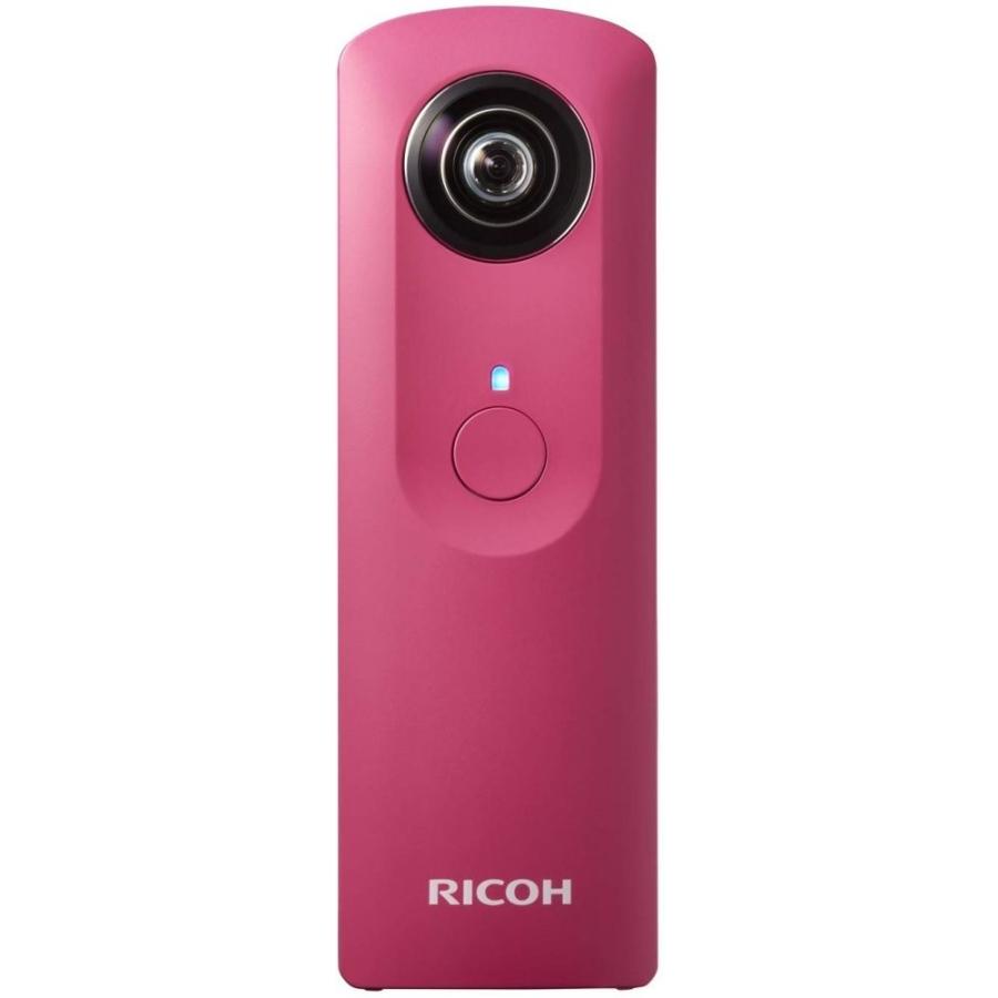 リコー RICOH THETA m15 ピンク 全天球 360度カメラ SDカード付き 