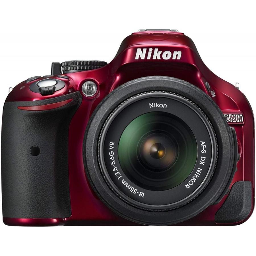 ニコン（Nikon） Nikon D5200 レンズキット レッド <プレゼント包装 