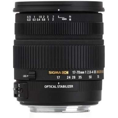 シグマ SIGMA 17-70mm F2.8-4 DC MACRO OS HSM ニコン用 17-70mm F2.8 