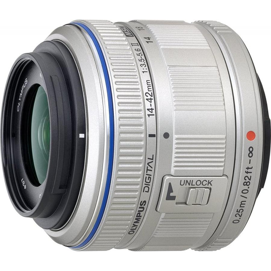 ❤️オリンパス 14 42 2 シルバー❤️送料無料⭐ オリンパス OLYMPUS 標準ズームレンズ M.ZUIKO DIGITAL 14-42mm