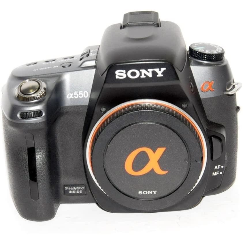 SONY α550 デジタル一眼レフカメラ 本体 SONY（ソニー） デジタル一眼レフα550 ボディ単体 ブラック DSLRA550
