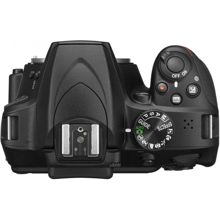 D3400 ボディ ブラック  M555 ニコン（Nikon） Nikon D3400 ボディー ブラック D3400BK : カメラ
