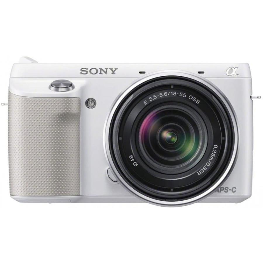 SONY α NEX-F3 ホワイト ボディ 動作確認済 即購入OK SONY（ソニー） SONY NEX-F3 ダブルレンズキット ホワイト 良品 動作