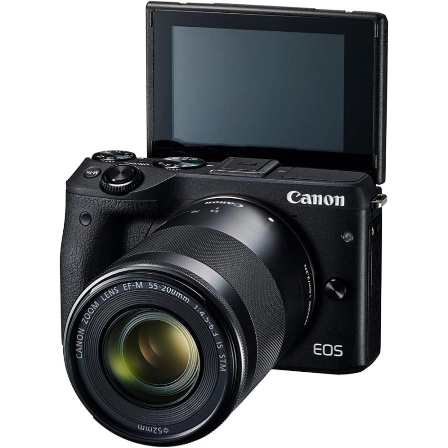 キヤノン Canon EOS M3 ダブルズームキット ブラック｜camera-fanksproshop｜03