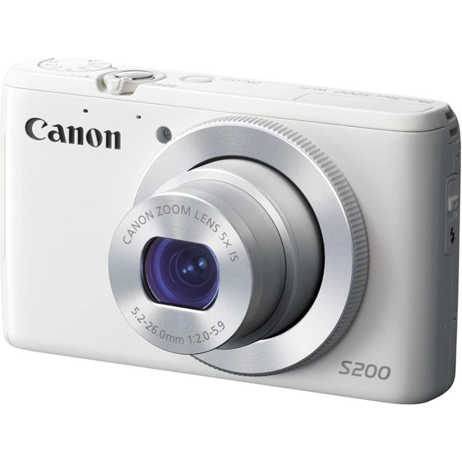 Canon Powershot S200 ホワイト 動作品 CONTAX（コンタックス） Canon PowerShot S200 ホワイト 良品 動作確認