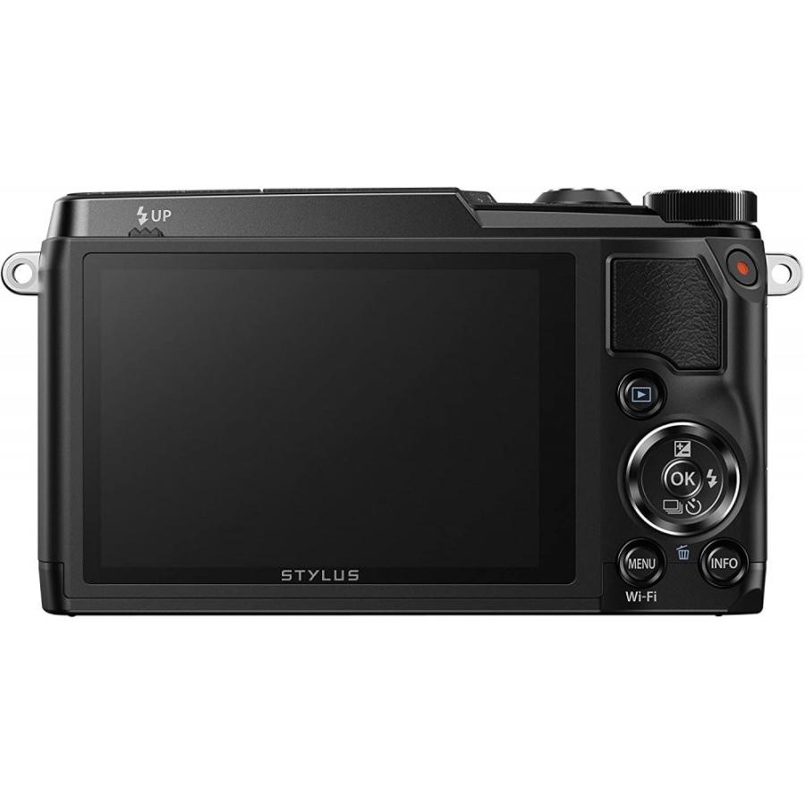 CONTAX オリンパス OLYMPUS デジタルカメラ STYLUS SH-1 ブラック 光学 