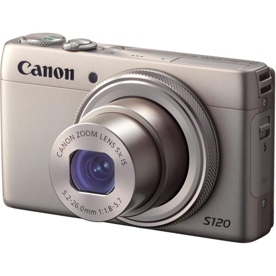 動作確認済 Canon PowerShot S120 デジタルカメラ CONTAX（コンタックス） Canon PowerShot S120 シルバー 良品 動作確認