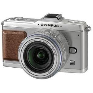 OLYMPUS PEN E-P2 本体とレンズセット オリンパス（OLYMPUS） OLYMPUS PEN E-P2 レンズキット シルバー 良品
