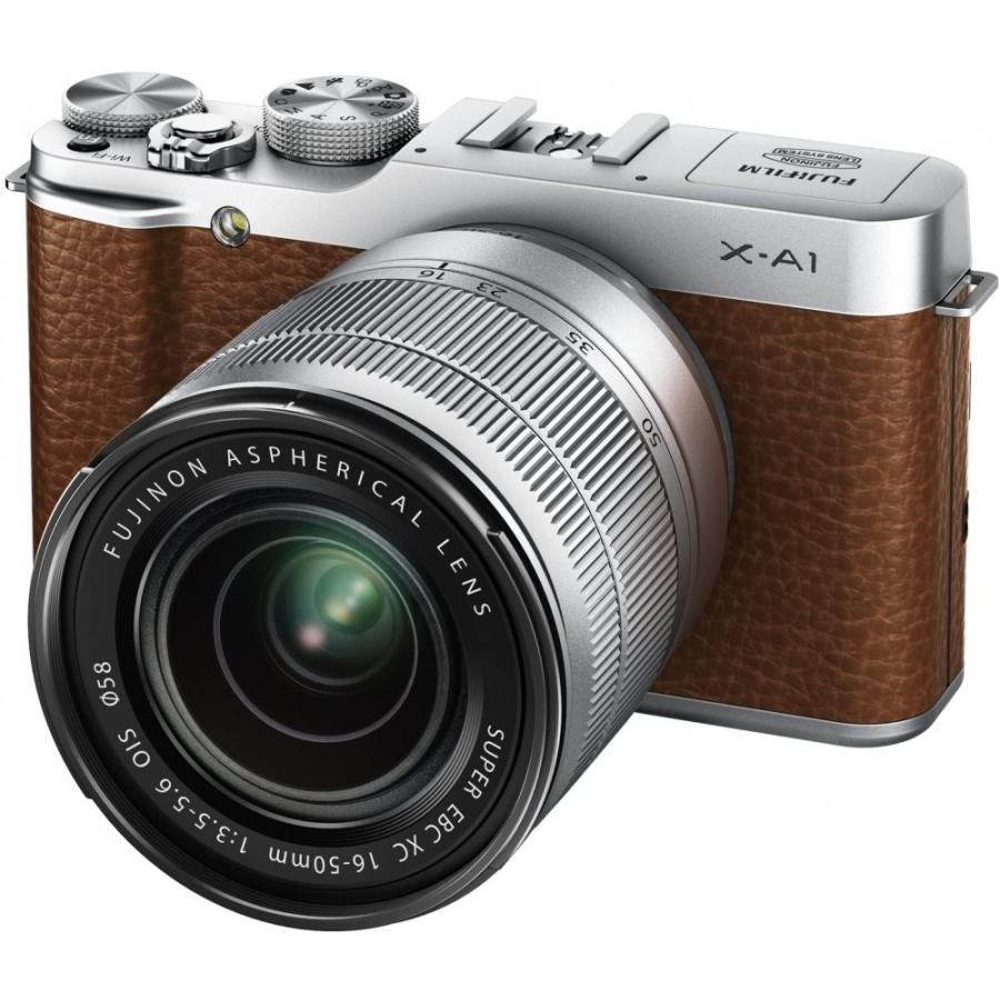 FUJIFILM フジフィルム X-A1 ズームレンズキット ブラウン F X