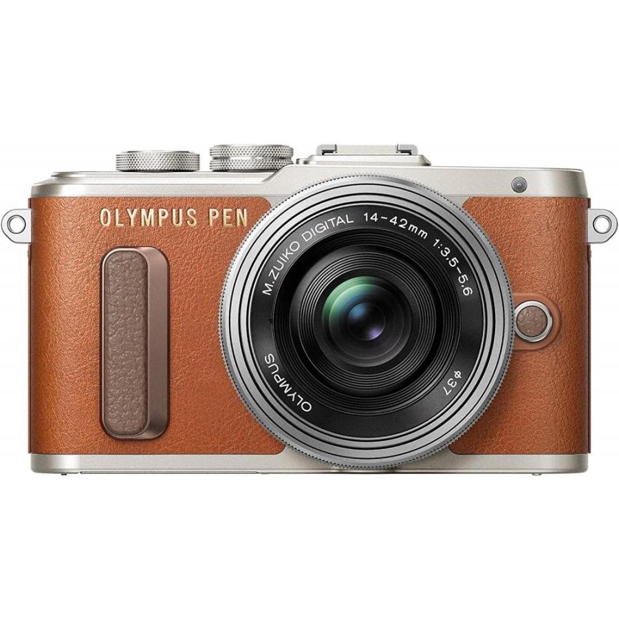 オリンパス（OLYMPUS） OLYMPUS E-PL8 レンズキット ブラウン 良品
